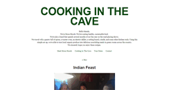 Desktop Screenshot of cookinginthecave.net